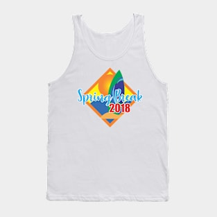 Spring Break 2018 Surfing Tank Top